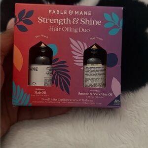 Fable & Mane (Strength & Shine Hair Oiling Duo)